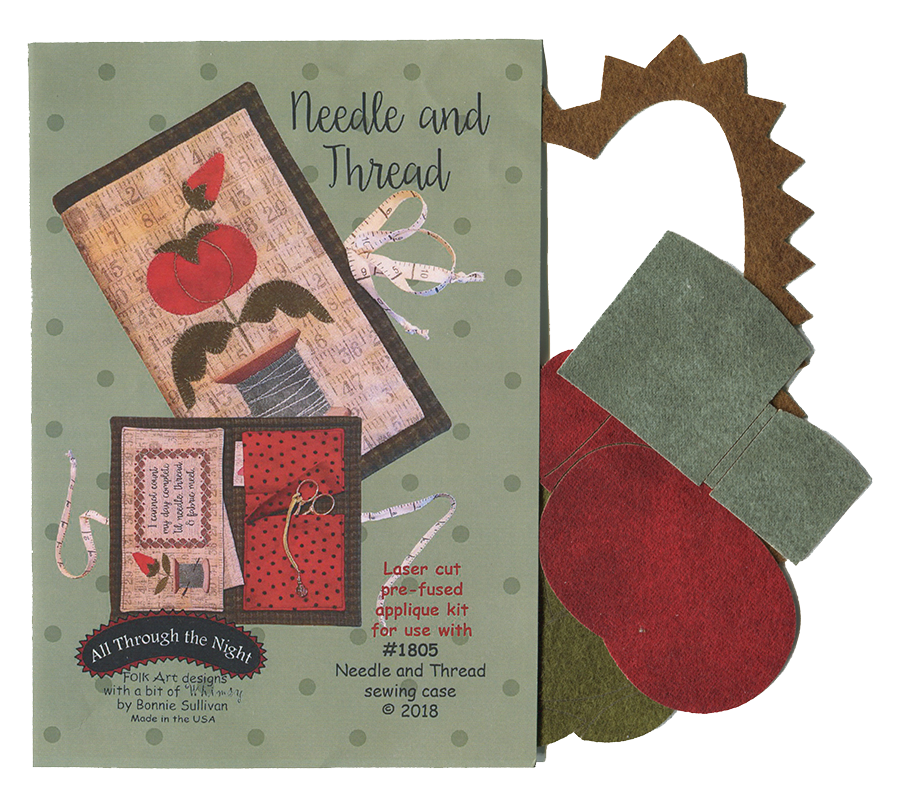 KA1805 Needle & Thread Applique Pieces All Through The Night, LLC.