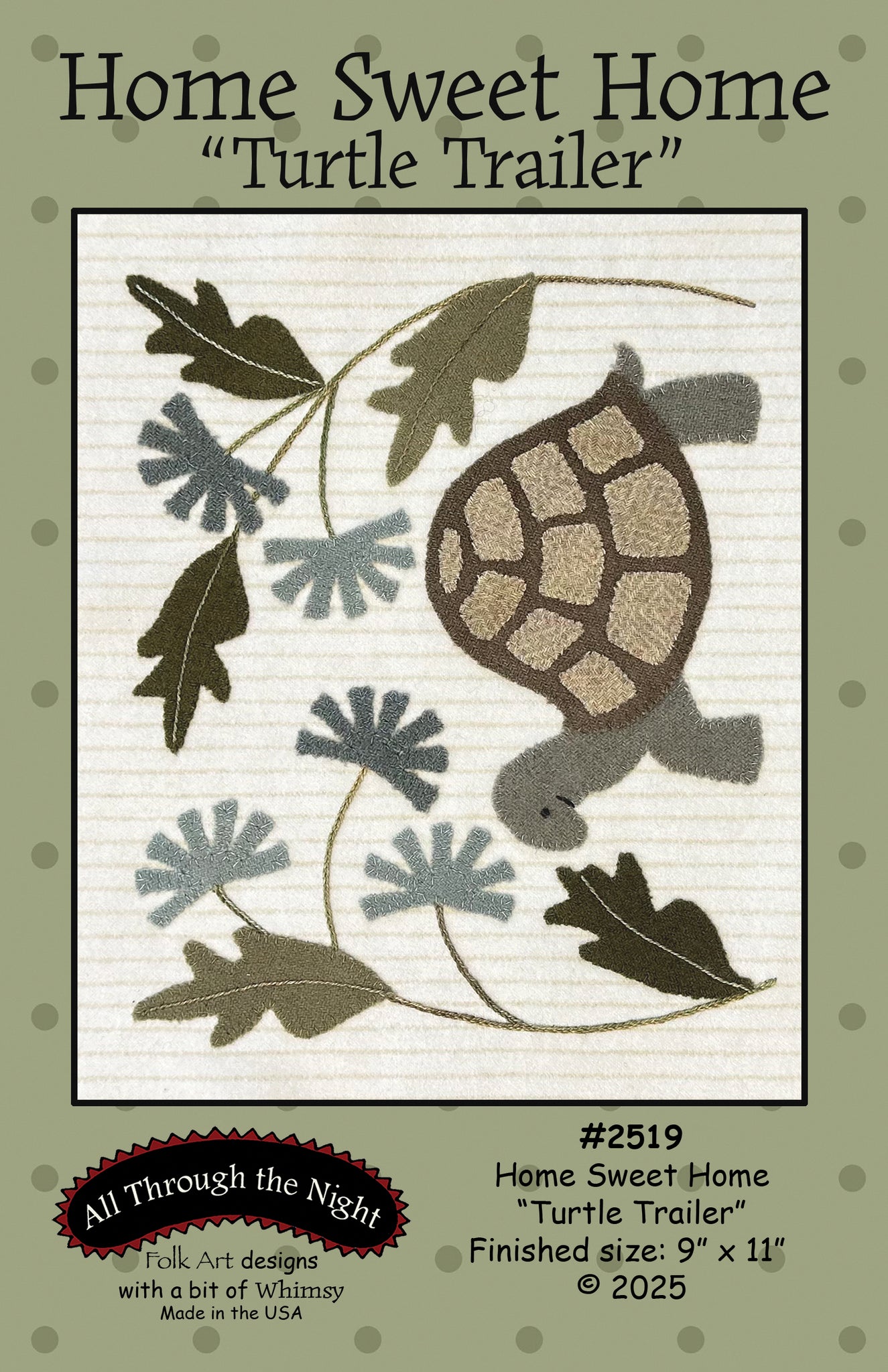 #2519 Home Sweet Home-Turtle Trailer