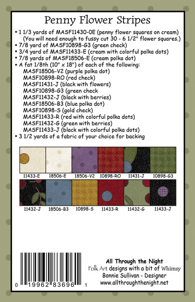 2606 Penny Flower Stripes