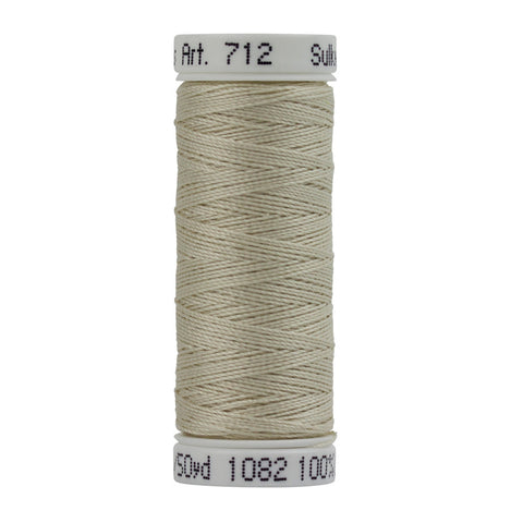 712-1082 Sulky 12wt Cotton Petite-Ecru