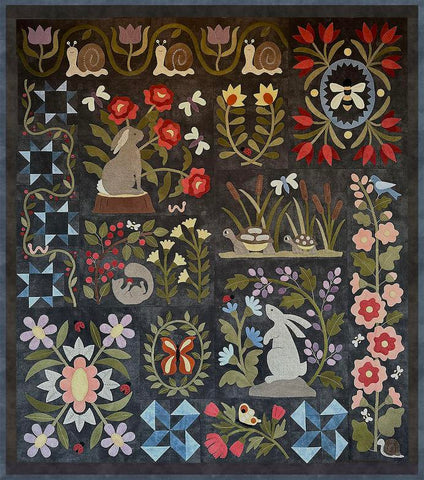PRE ORDER- QUILT KIT FLORA AND FAUNA BOM