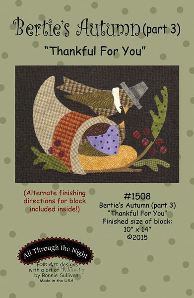 1508 - Bertie's Autumn "Thankful For You" (part 3)
