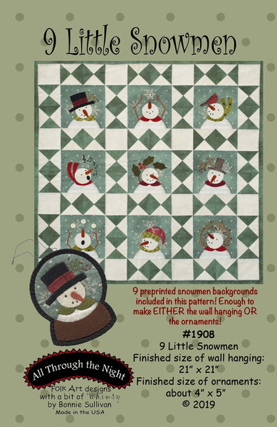 KB1908 Nine Little Snowmen Kit