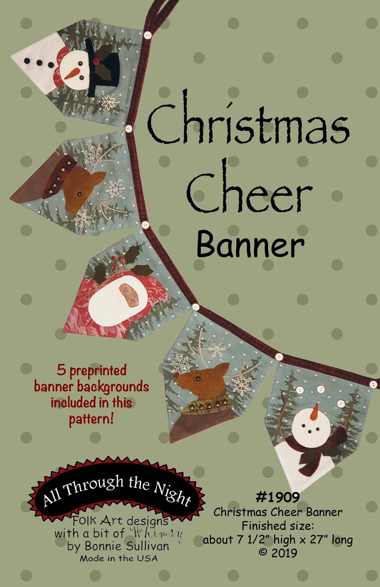 1909 - Christmas Cheer Banner