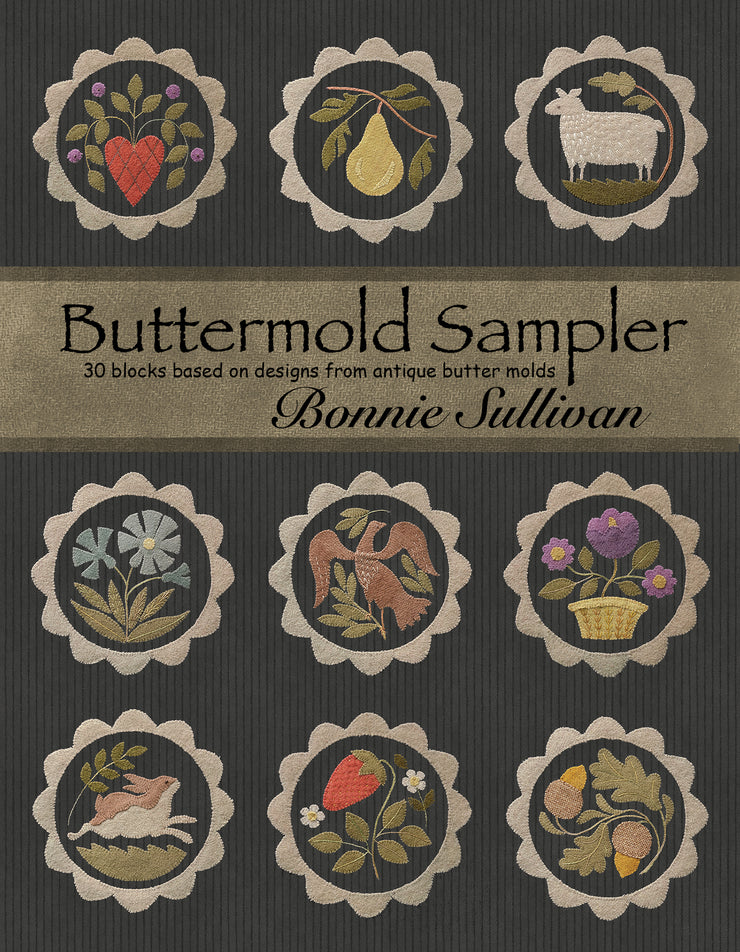 #2216 Buttermold Sampler Quilt – All Through The Night, LLC.