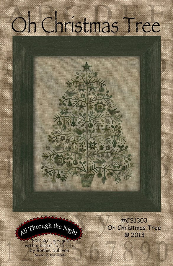 lavender and lace oh christmas tree CS1303